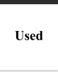 Used